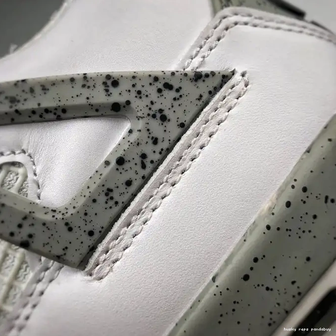 Rep Husky (nike) 840606-192 OG Air 4 Jordan Cement White 0518